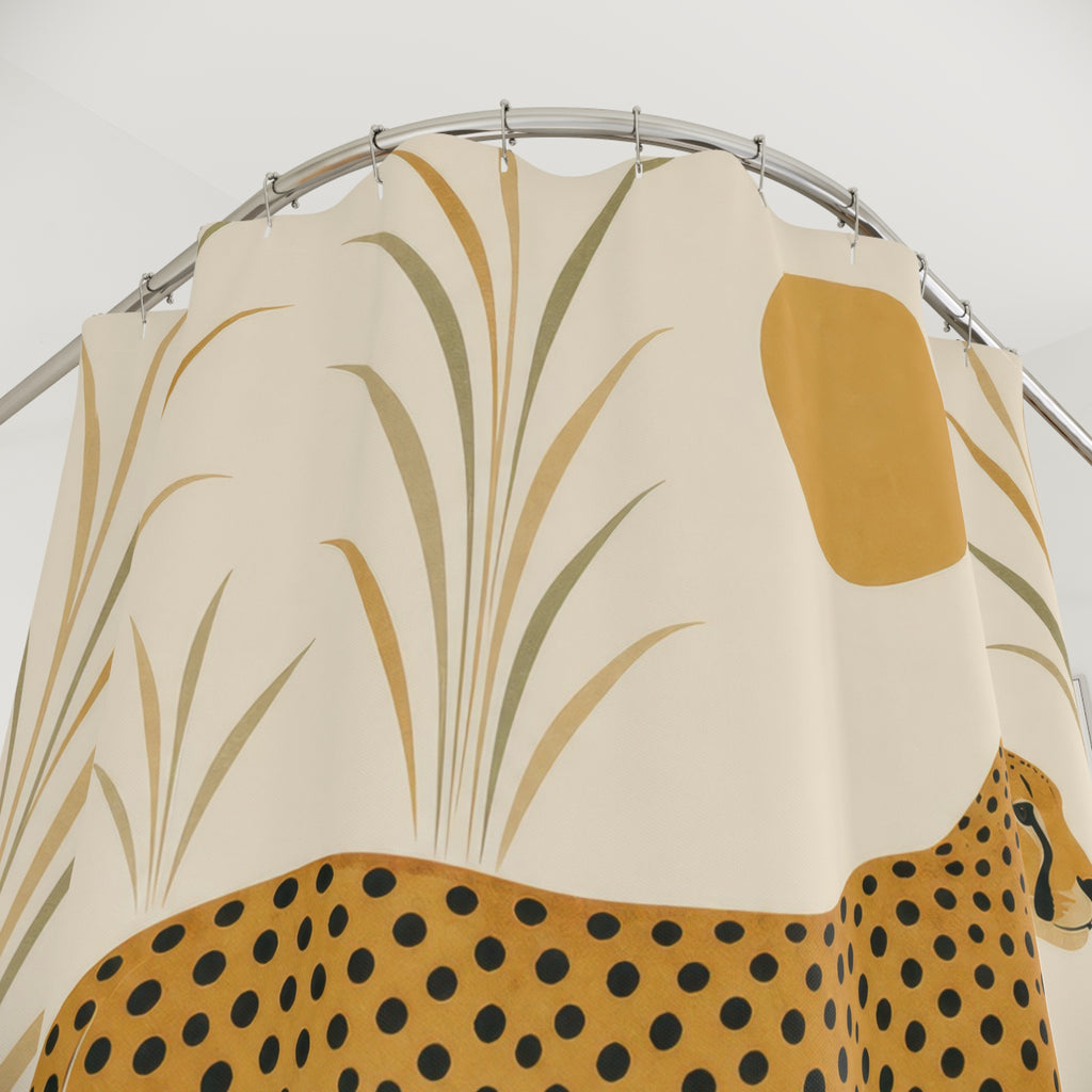 Animal Print Cheetah Shower Curtain: Animal Print Shower Curta