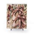 Ballet Slipper Bows Shower Curtain
