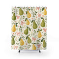 Pear Botanical Fruit Shower Curtain