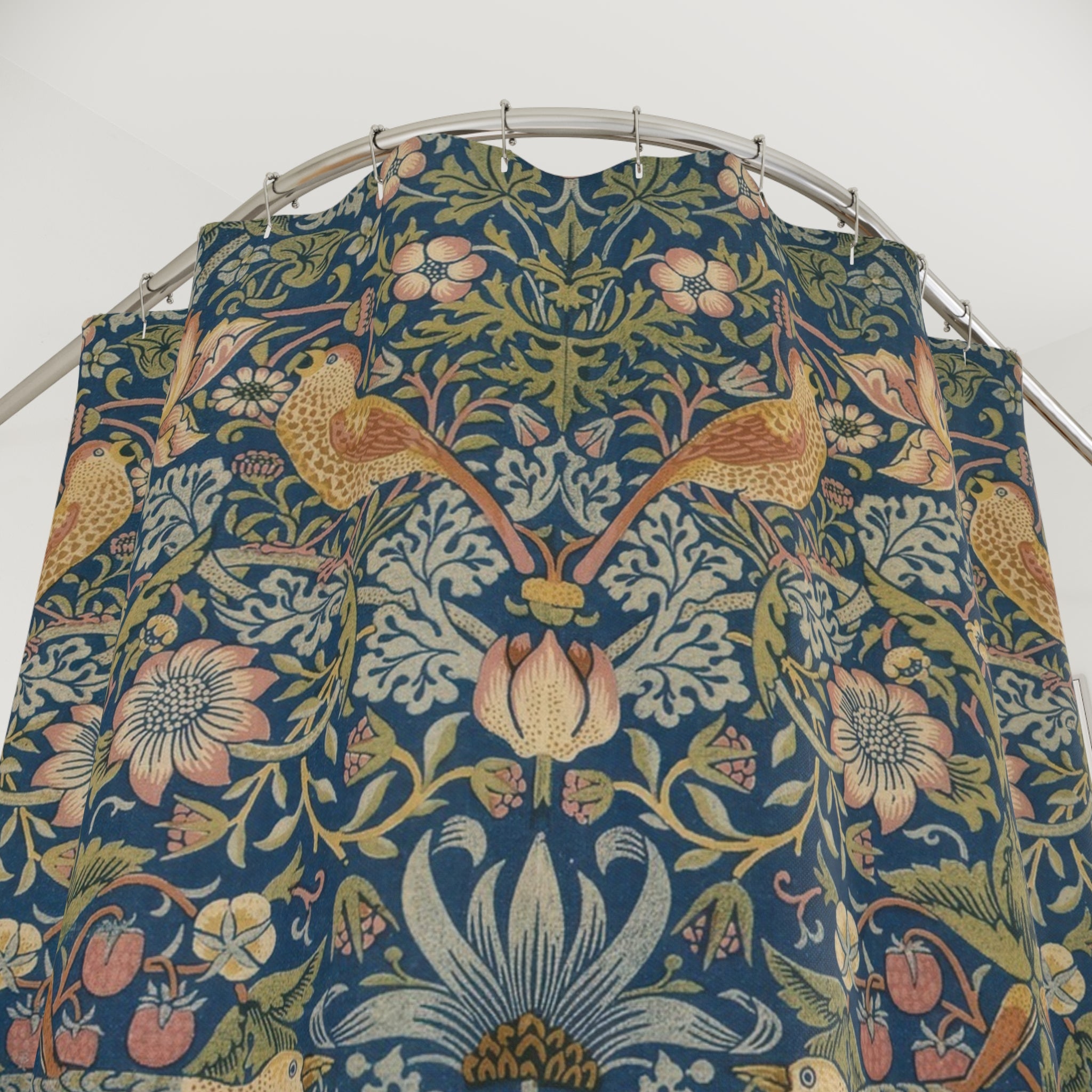 William Morris Strawberry Thief Shower Curtain