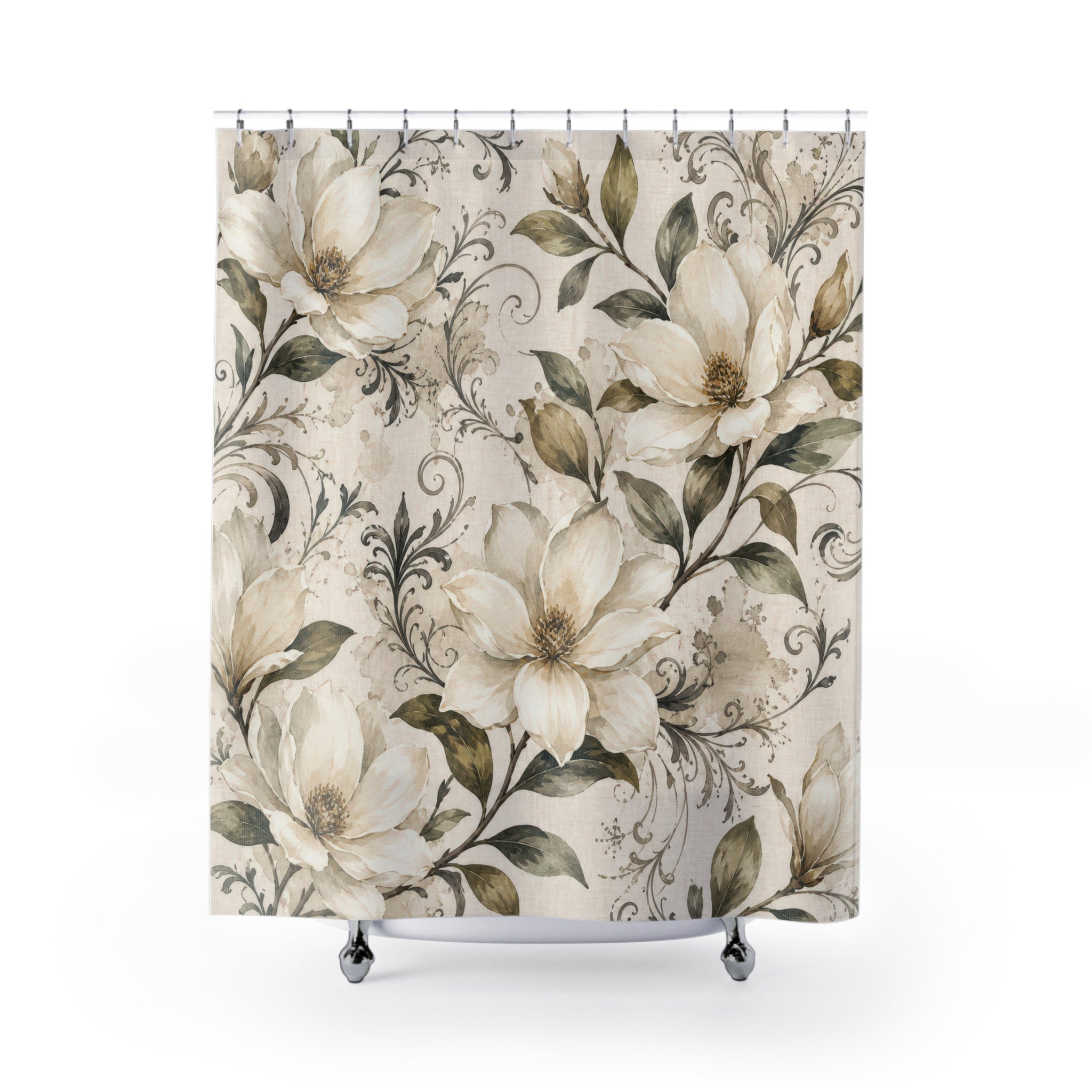 Magnolia Shower Curtain