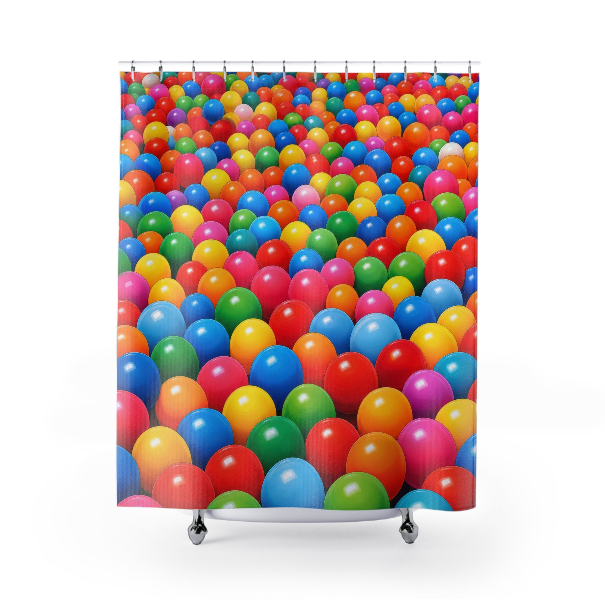 Unique Colorful Shower Curtain