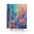Reef Garden Glow Shower Curtain