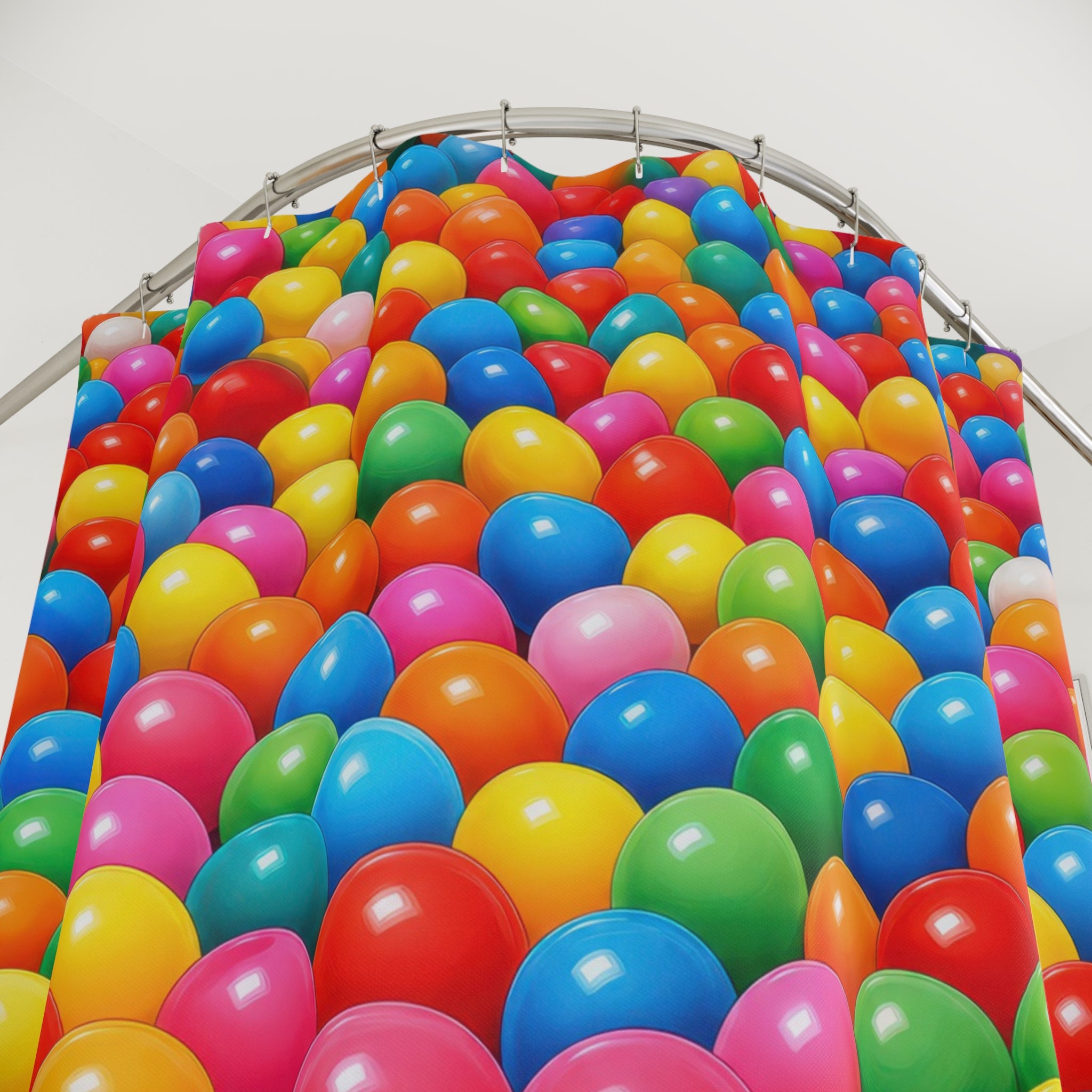 Unique Colorful Shower Curtain