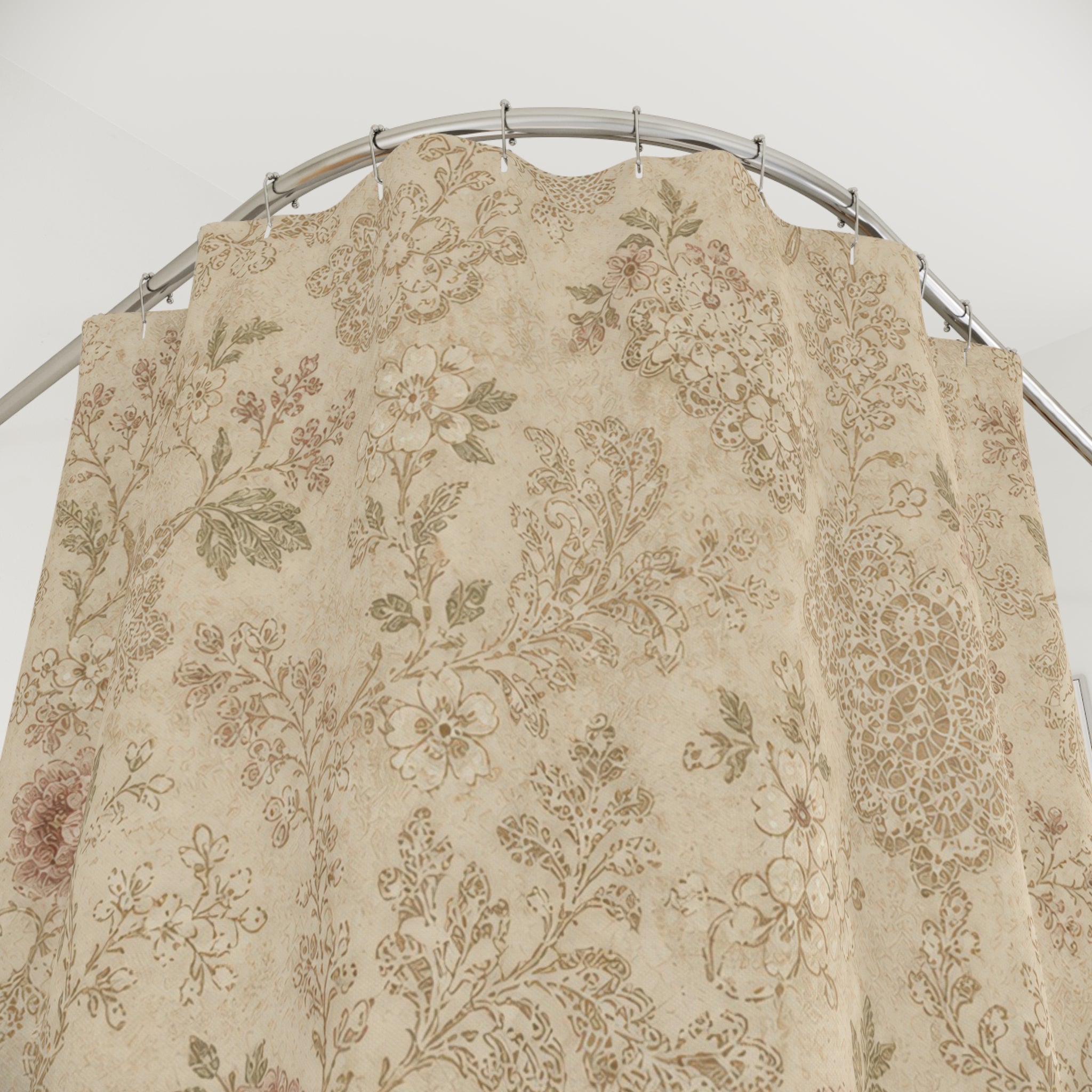 Vintage Damask Shower Curtain
