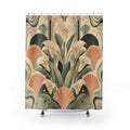 Art Deco Lily Shower Curtain