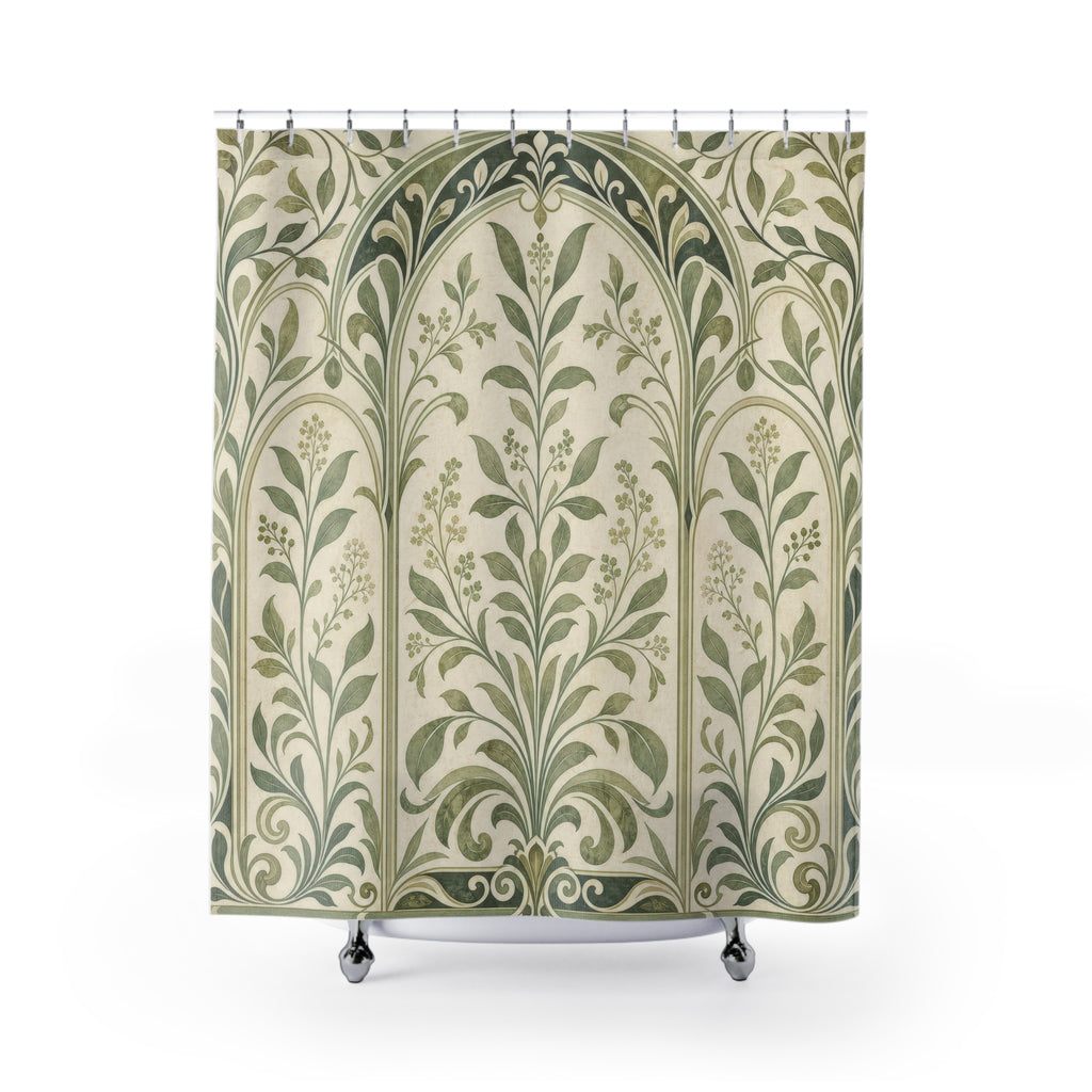 Art Nouveau Arch Shower Curtain