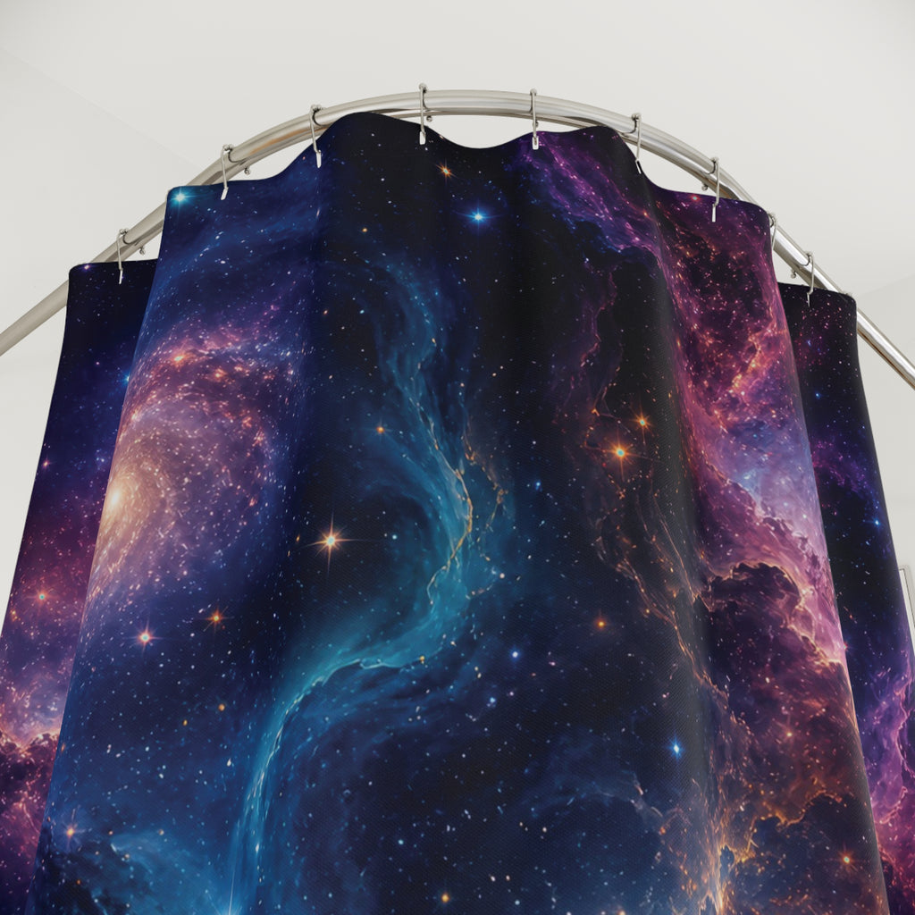Cosmic Shower Curtain: Galaxy Space Pattern