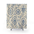 French Country Floral Vintage Farmhouse Cottage Shower Curtain