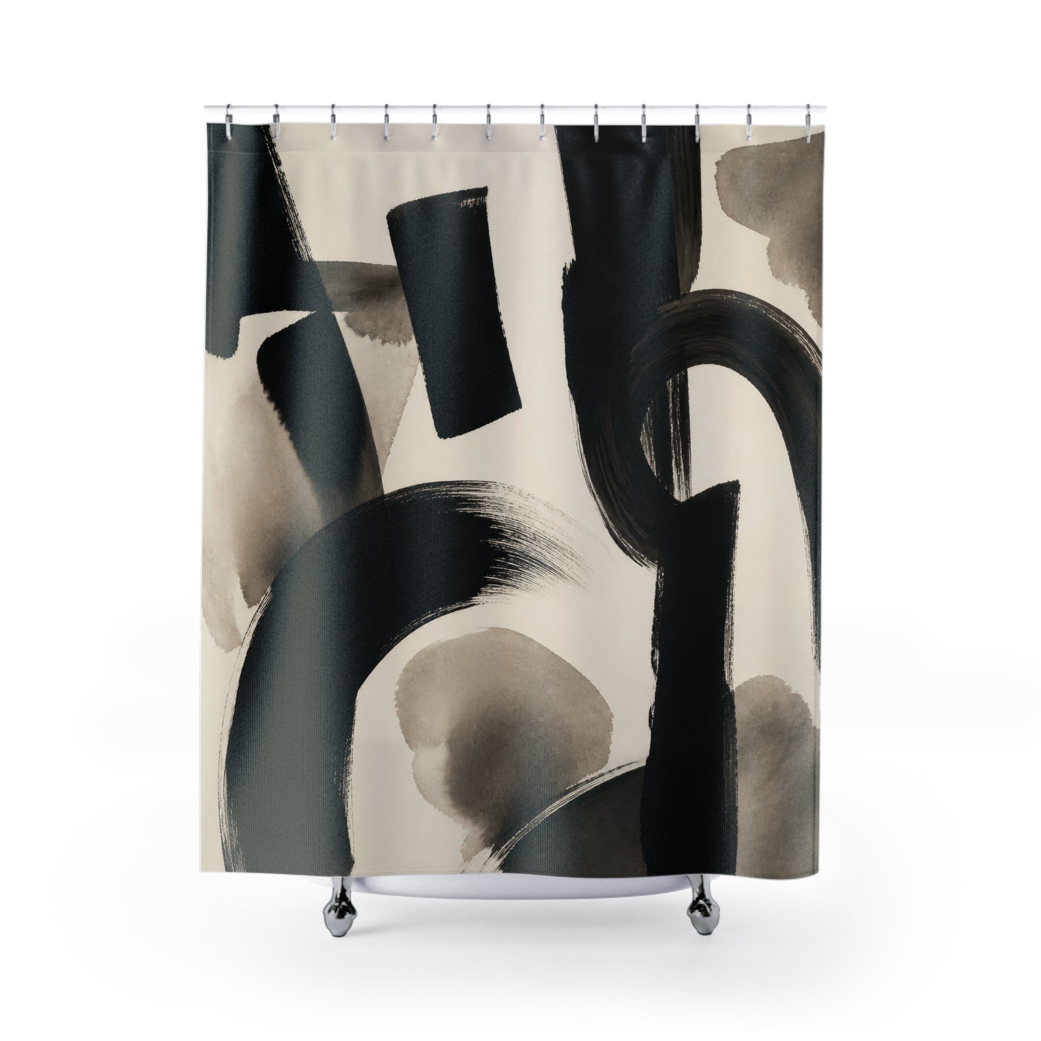 Ink Art Shower Curtain