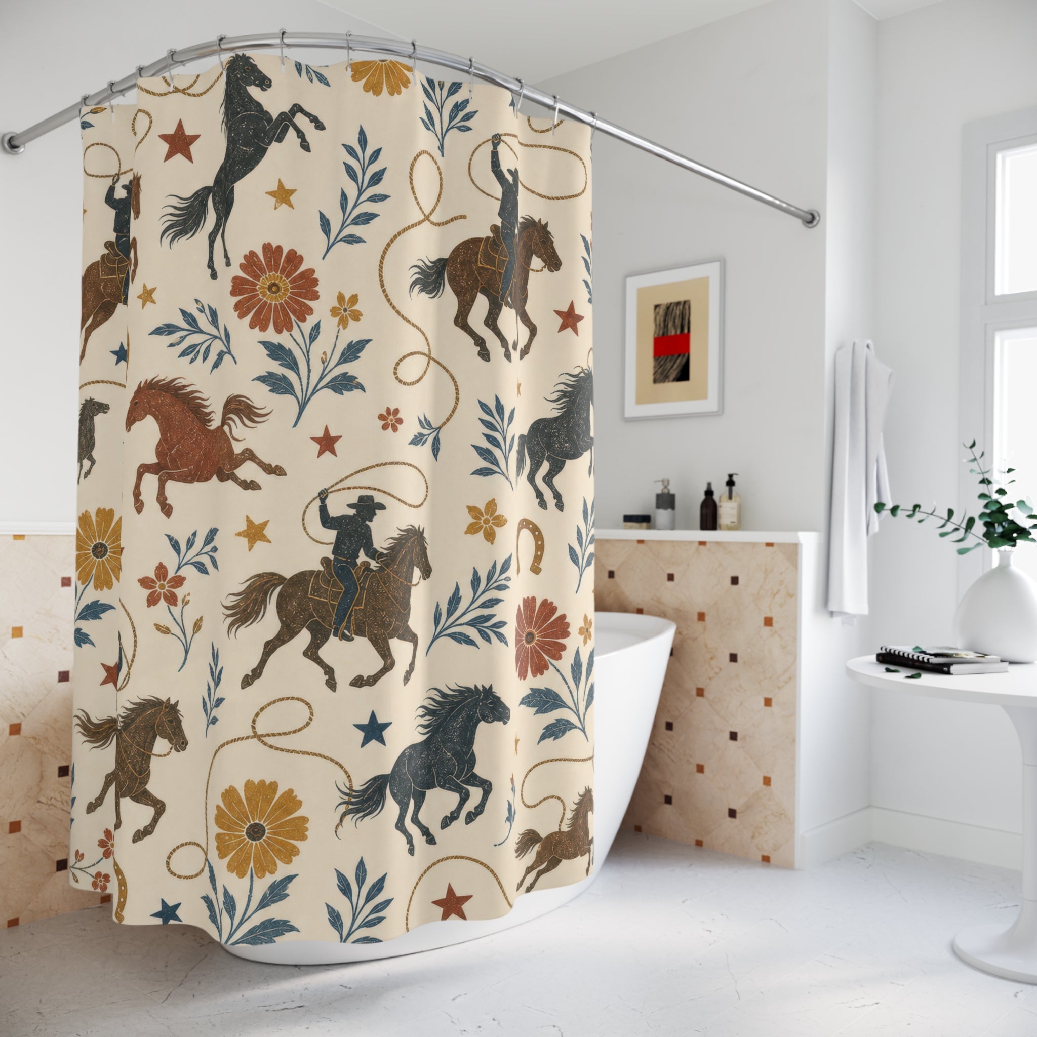 Cowboy Shower Curtain