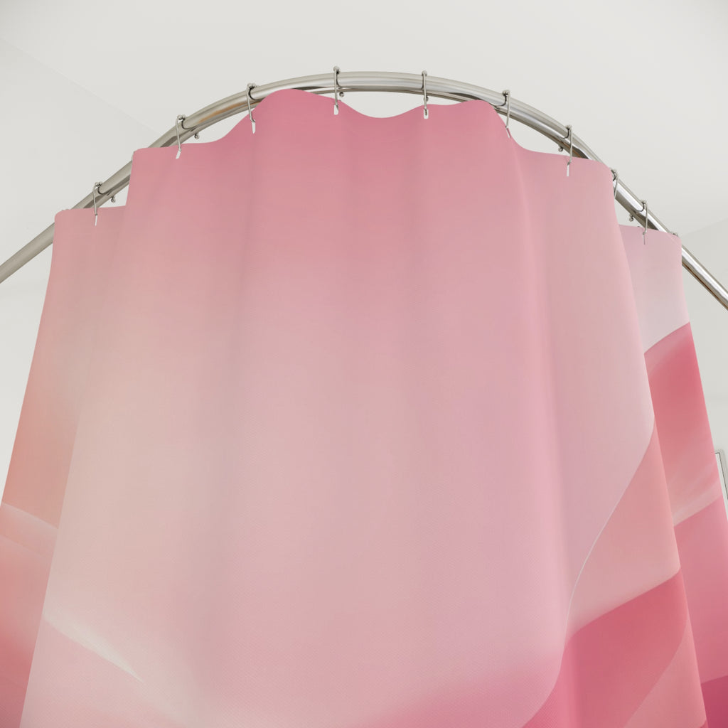 Pink Gradient Shower Curtain