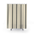 Architectural Black Stripe Shower Curtain