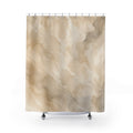 Neutral Marble Stone Shower Curtain