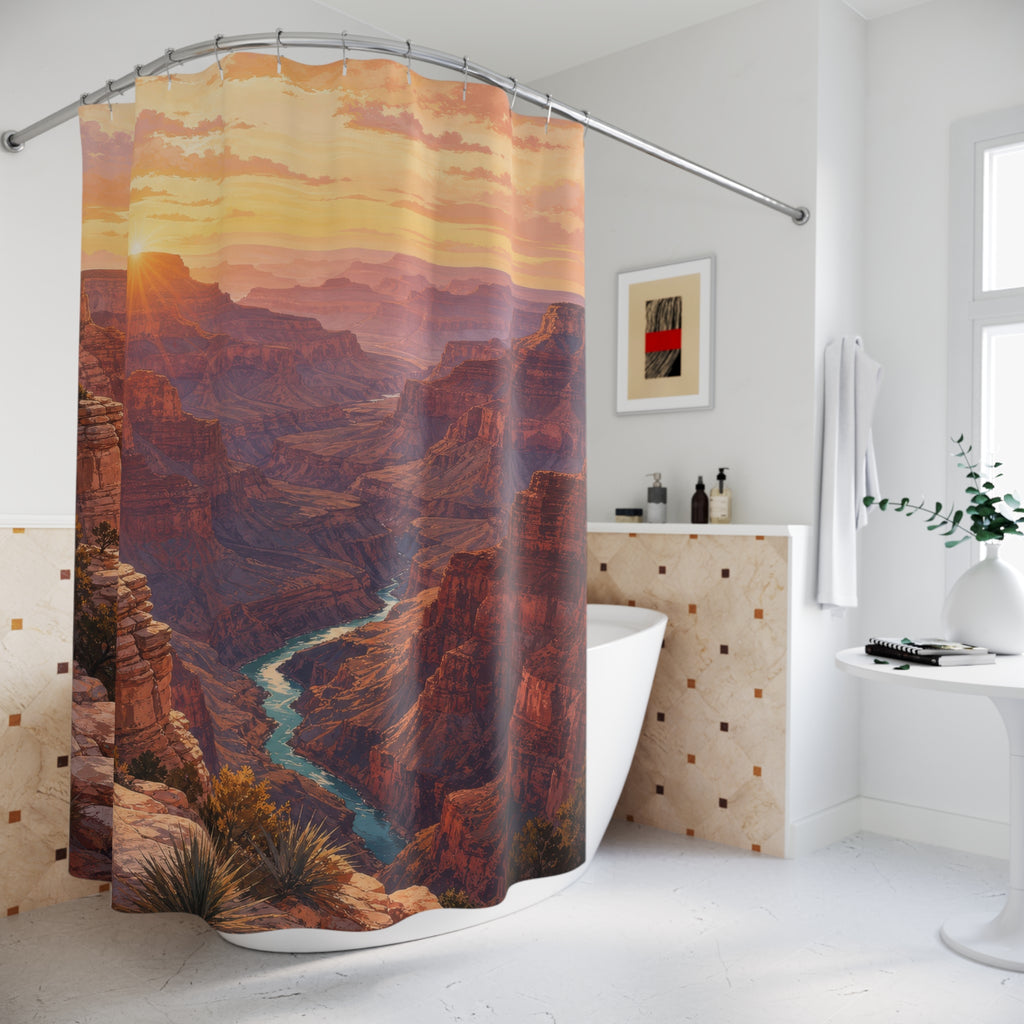 Grand Canyon Sunrise Shower Curtain