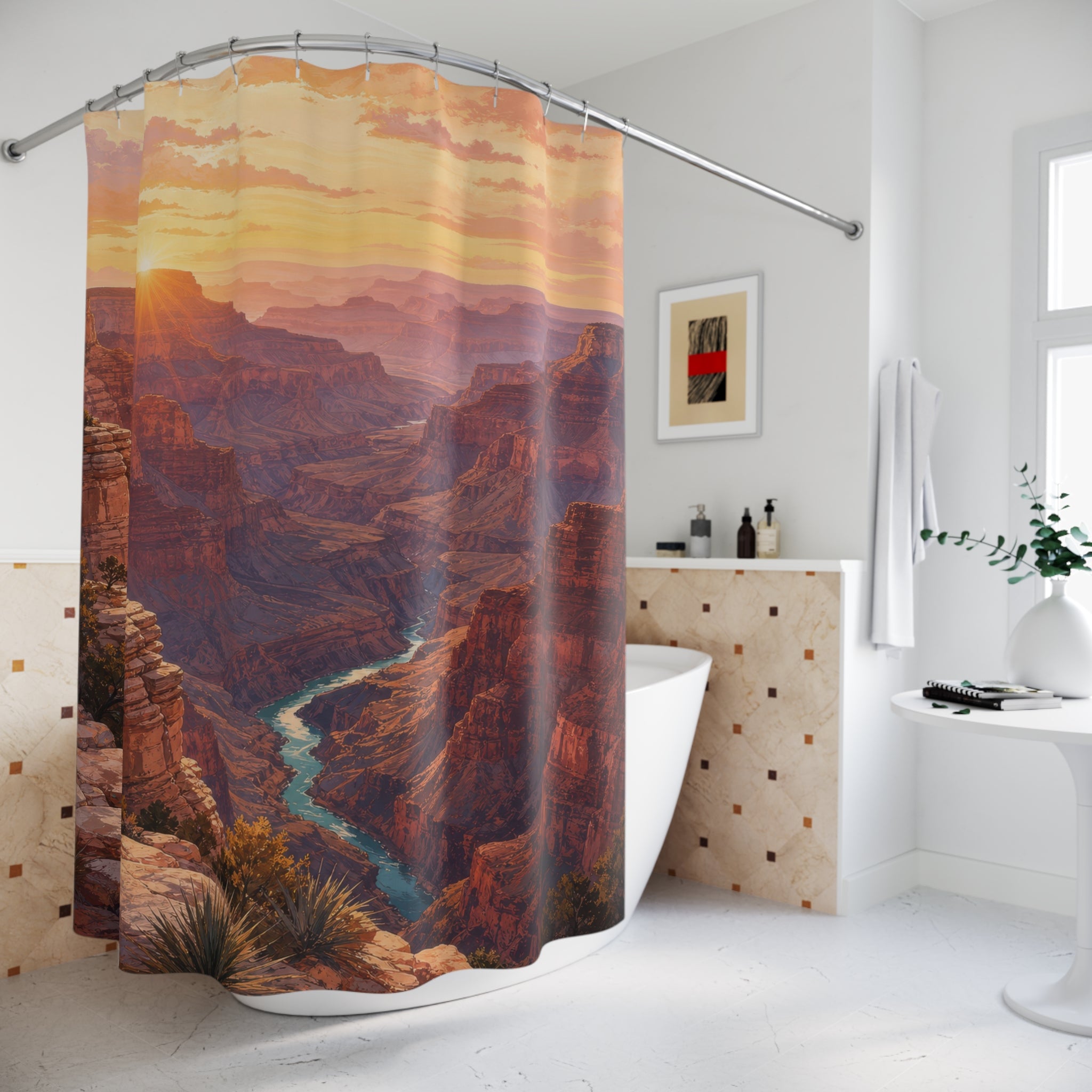 Grand Canyon Sunrise Shower Curtain