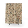 Vintage Farmhouse Wildflower Shower Curtain