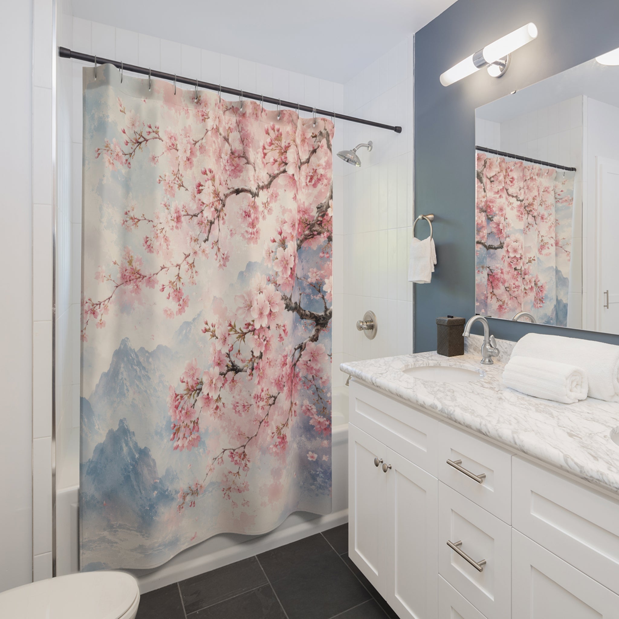 Cherry Blossom Shower Curtain