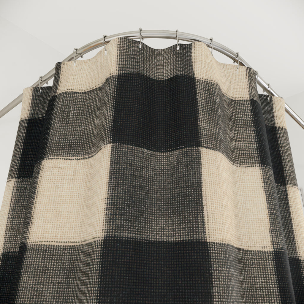 Buffalo Check Shower Curtain