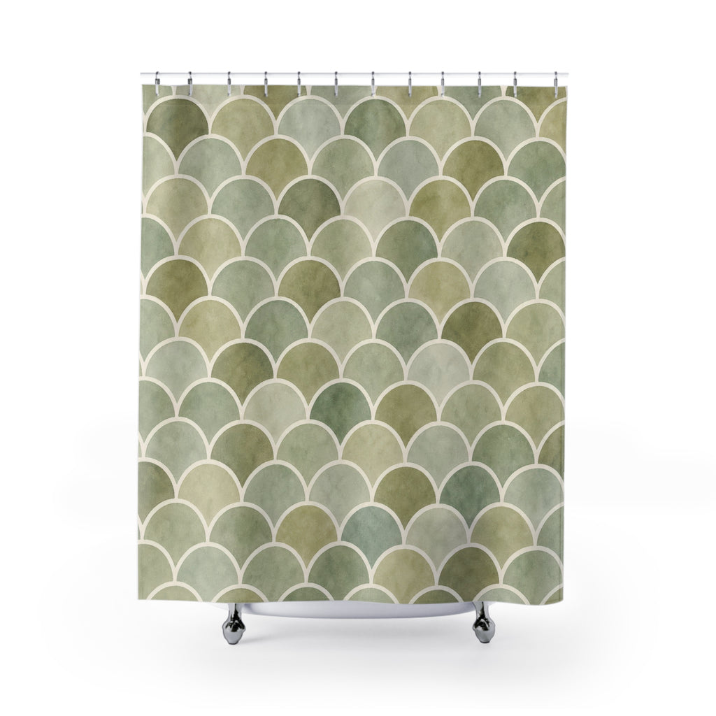 Sage Arch Shower Curtain