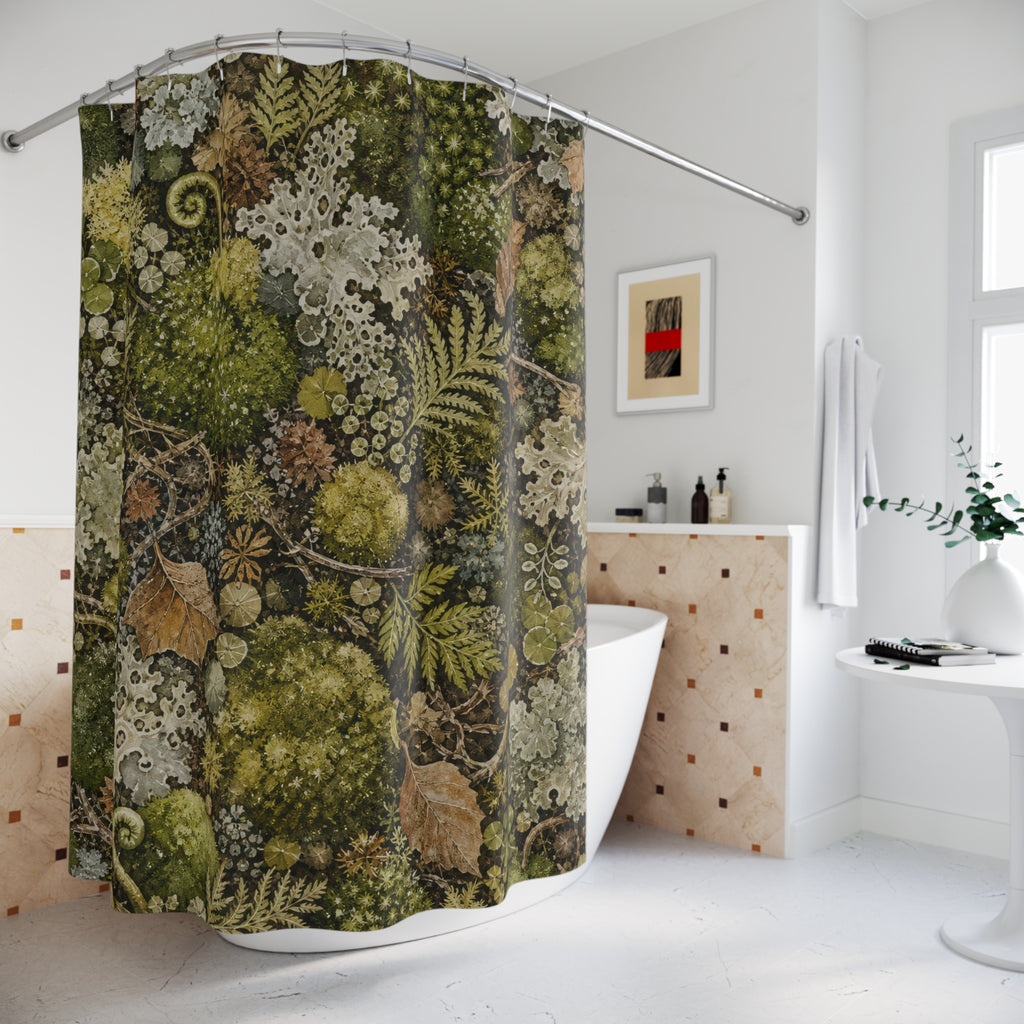 Moss Forest Floor Shower Curtain