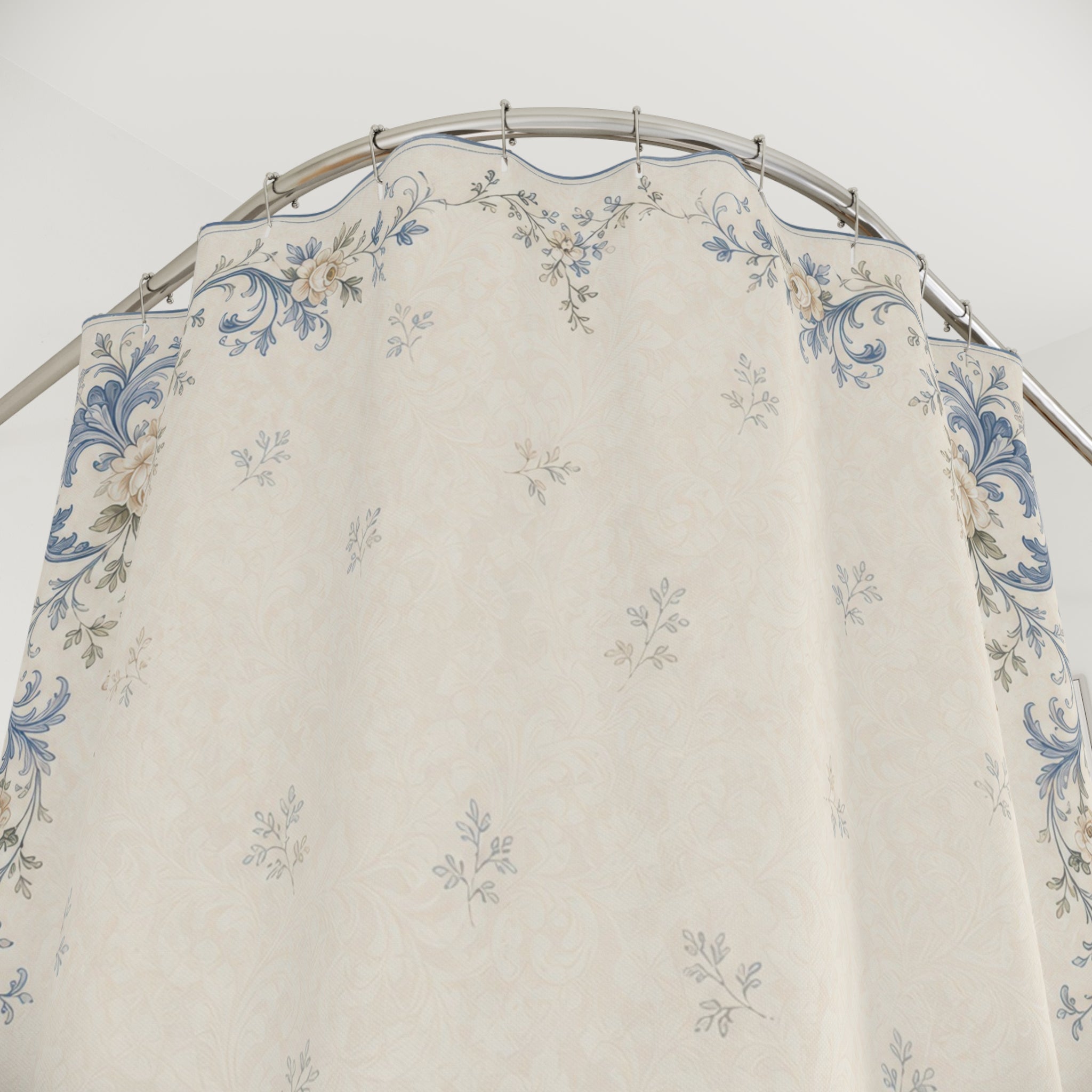 French Country Border Frame Shower Curtain