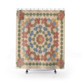 Granny Square Vintage Floral Shower Curtain