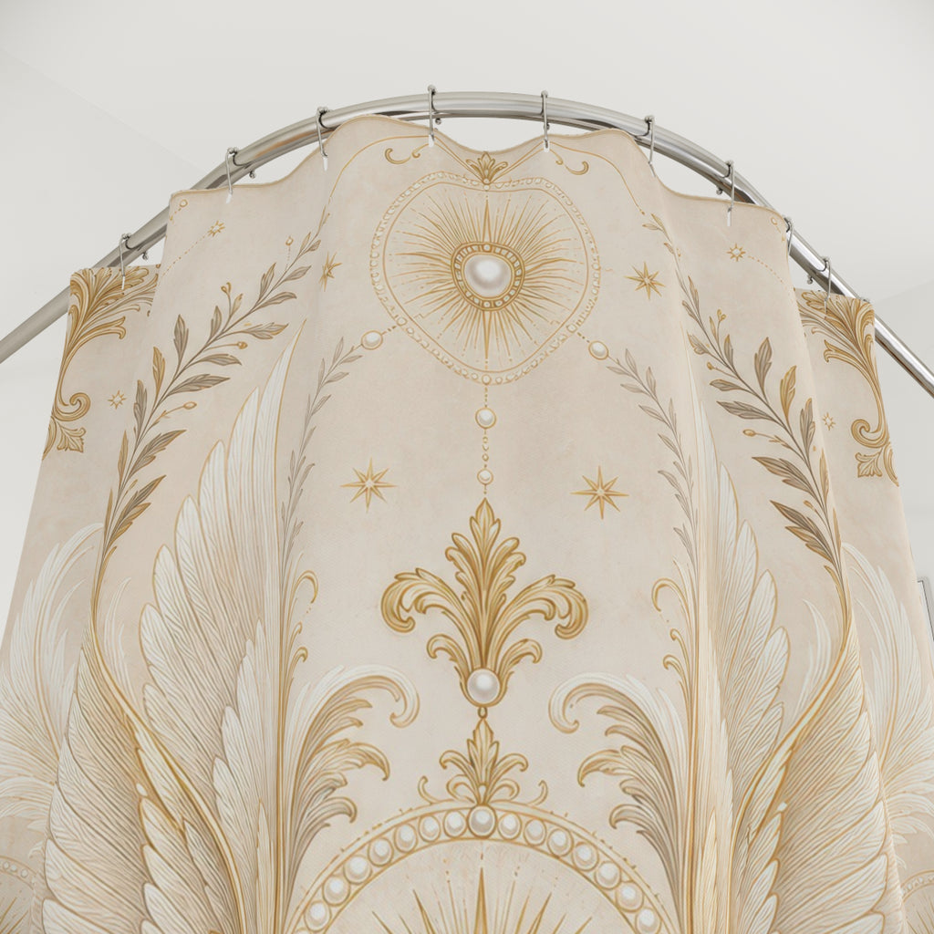 Baroque Halo Shower Curtain