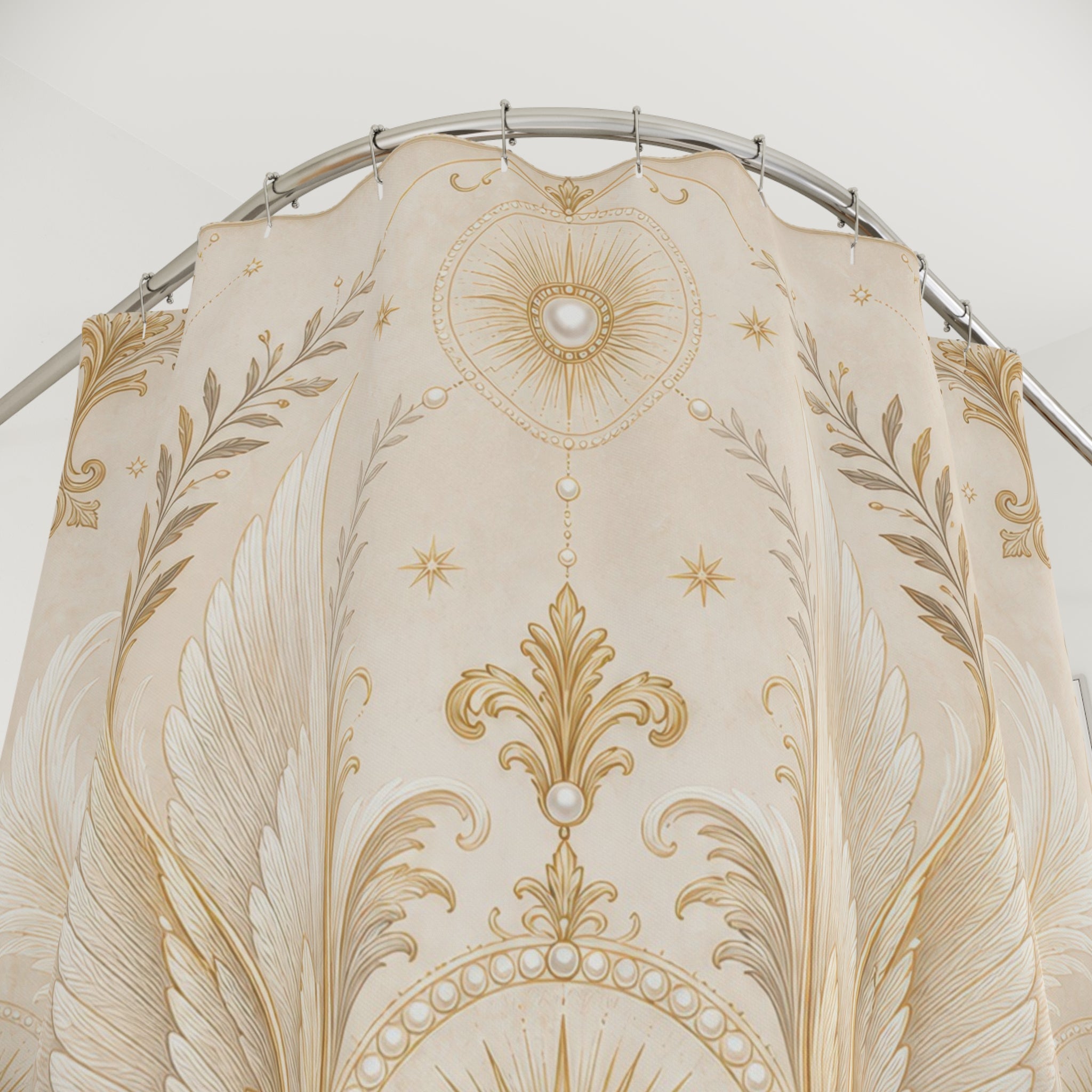 Baroque Halo Shower Curtain