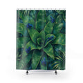 Blue and Green Rainforest Frog Shower Curtain