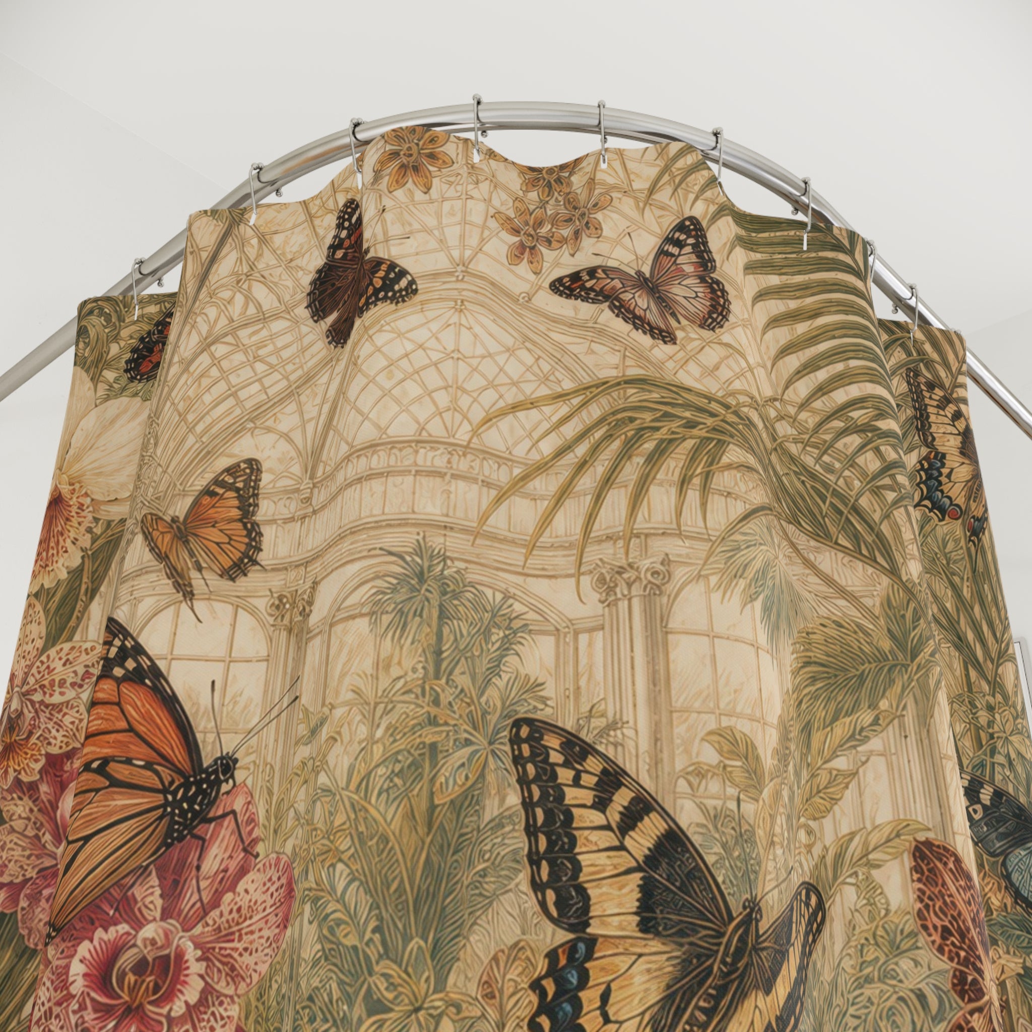Butterfly Conservatory Shower Curtain