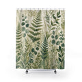 Fern Leaf Nature Shower Curtain