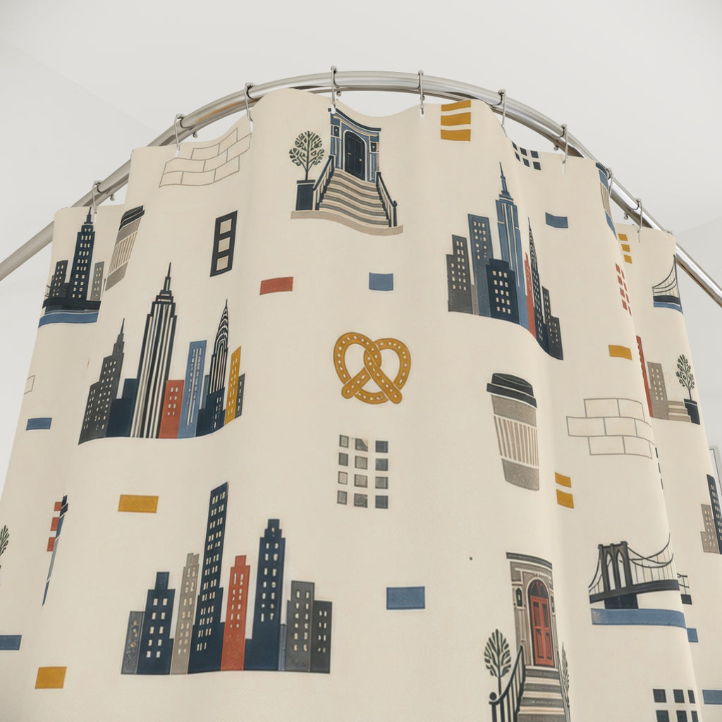 City Shower Curtain