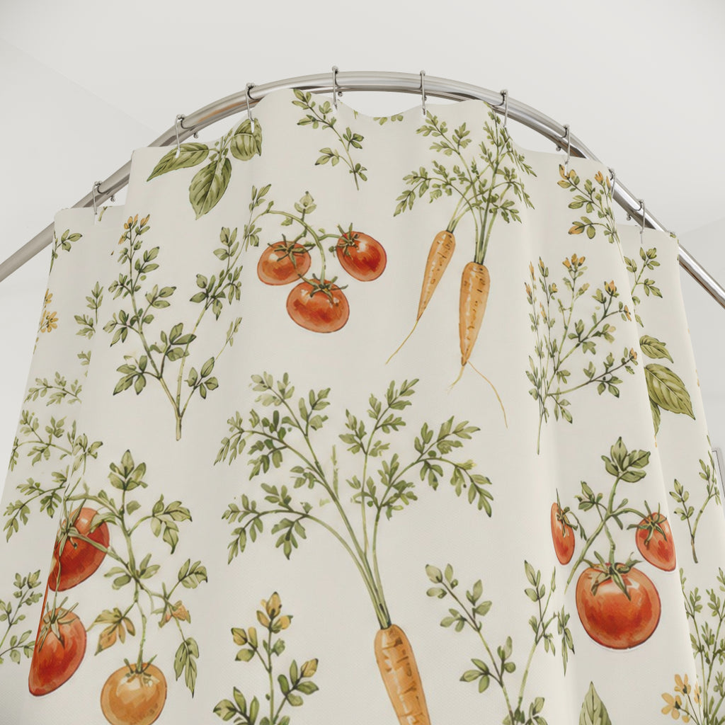 Country Kitchen Garden Shower Curtain