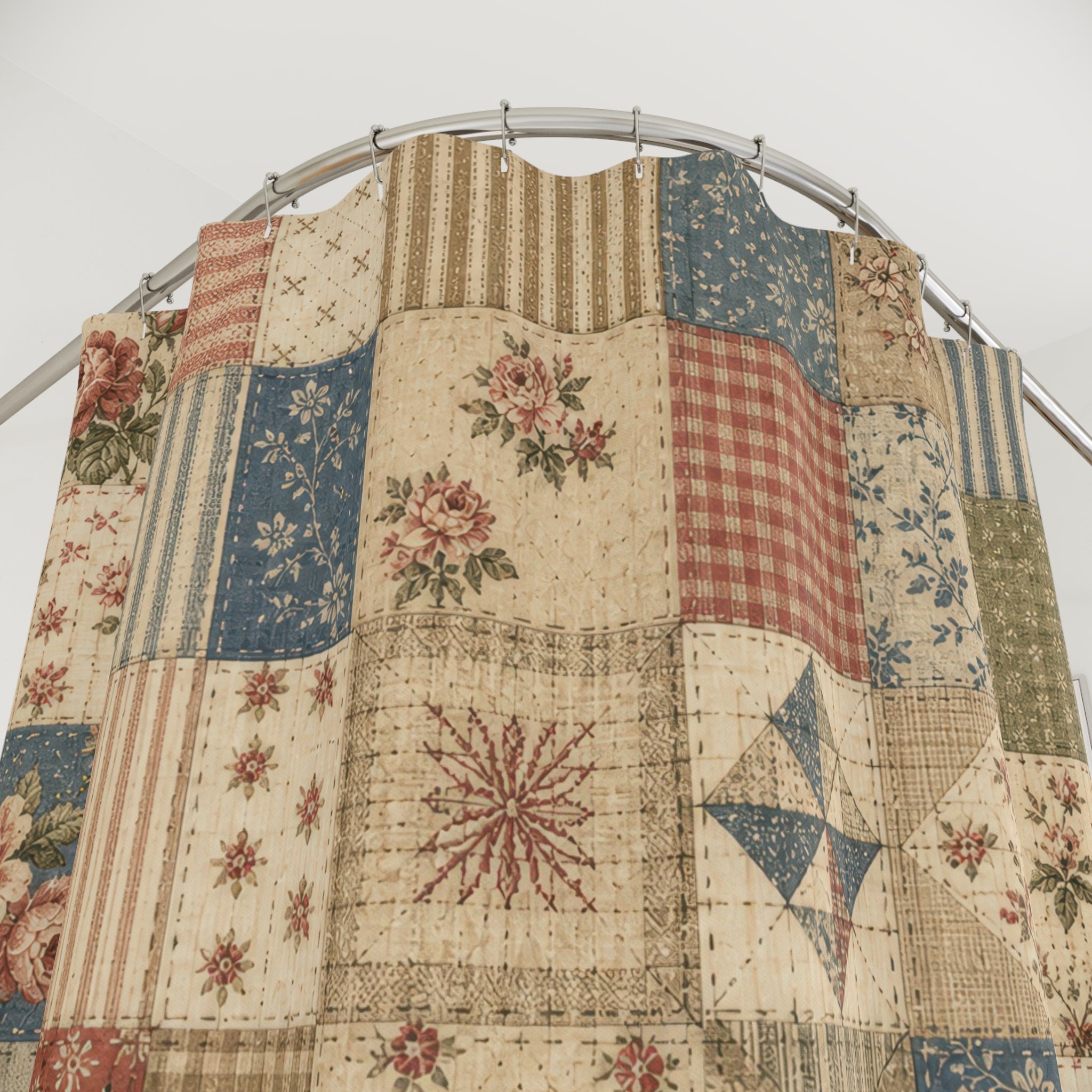 Vintage Farmhouse Shower Curtain