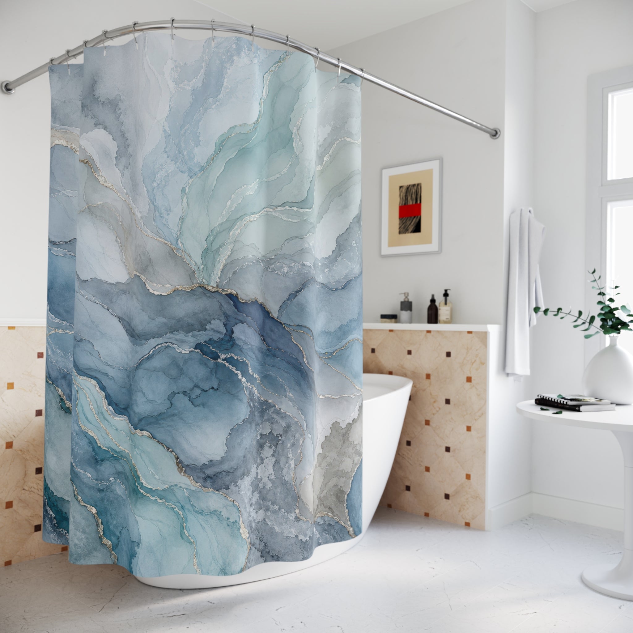 Mineral Mist Shower Curtain
