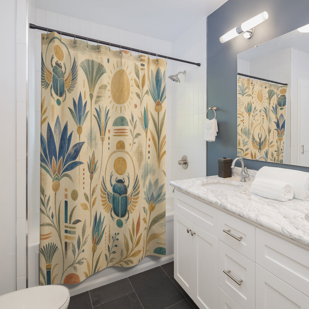 Gold Shower Curtain
