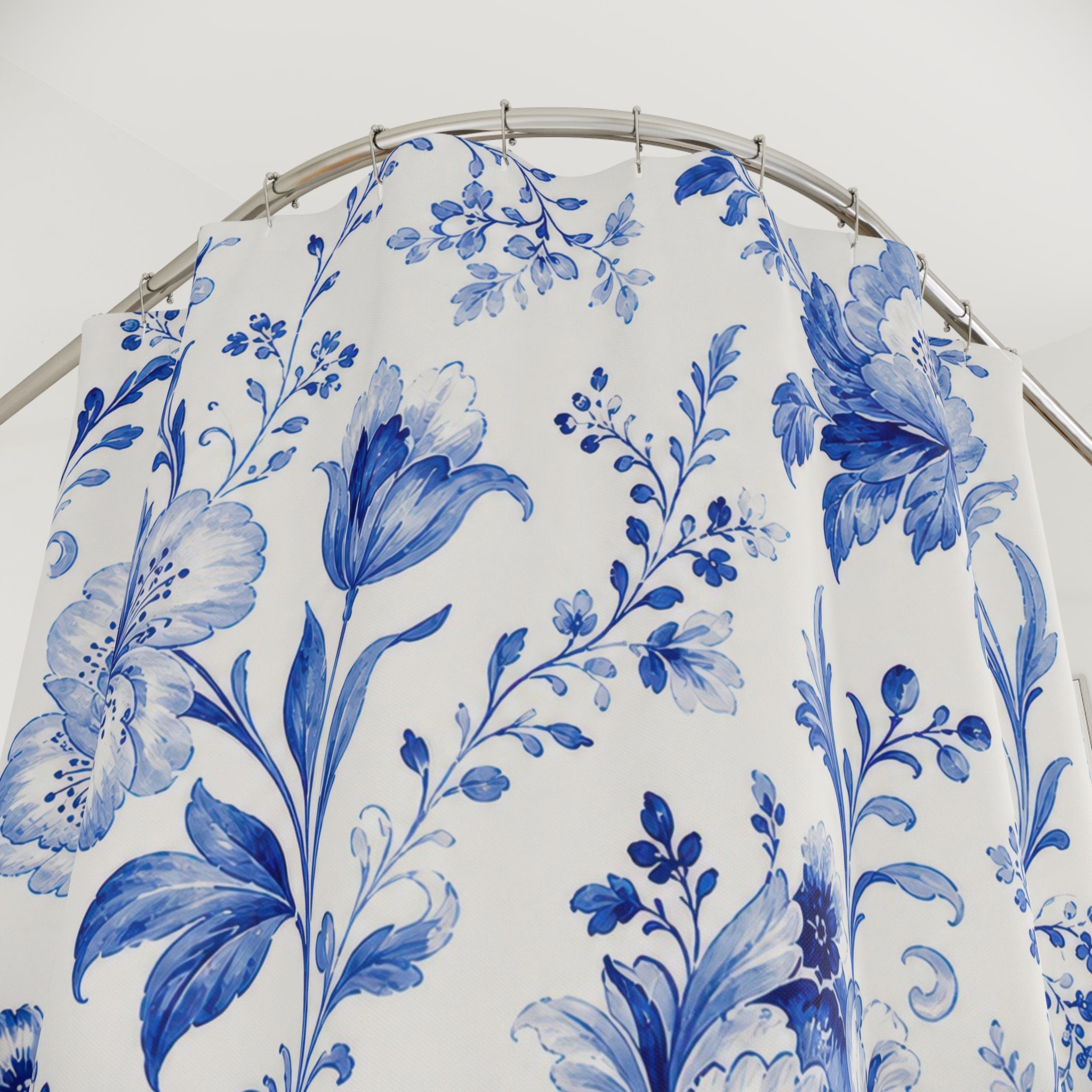 Vintage Toile Shower Curtain