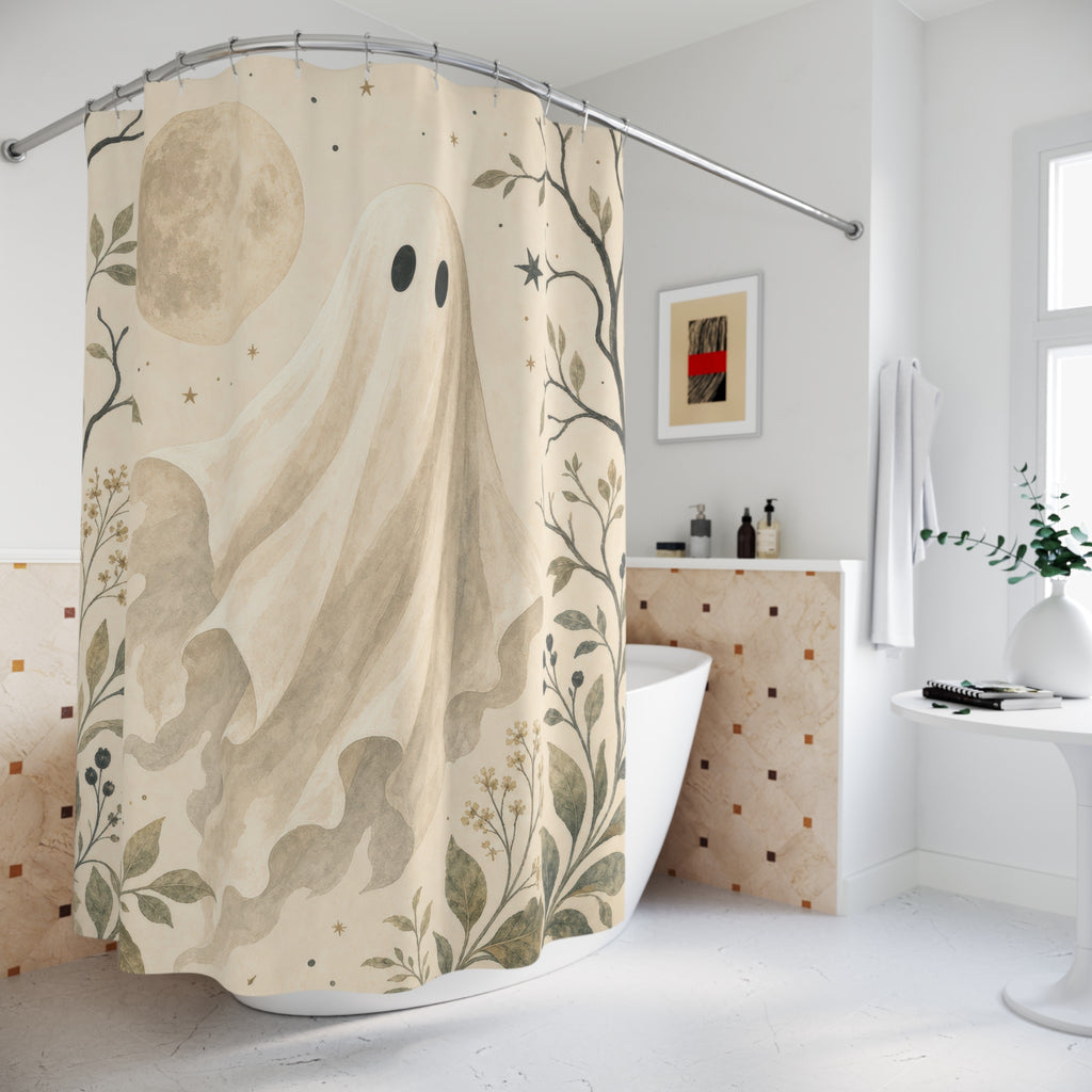 Halloween Ghost Shower Curtain