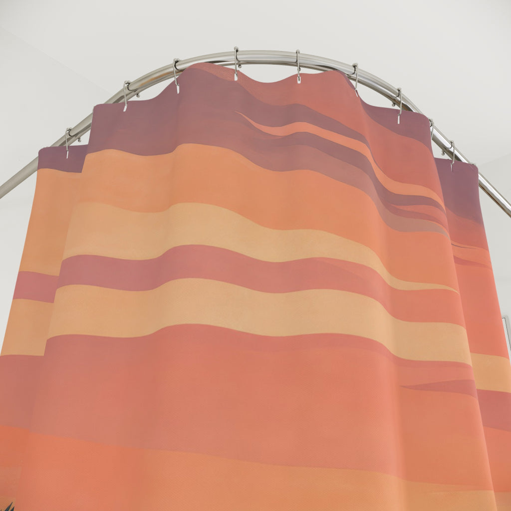 Resort Hotel Cabana Shower Curtain