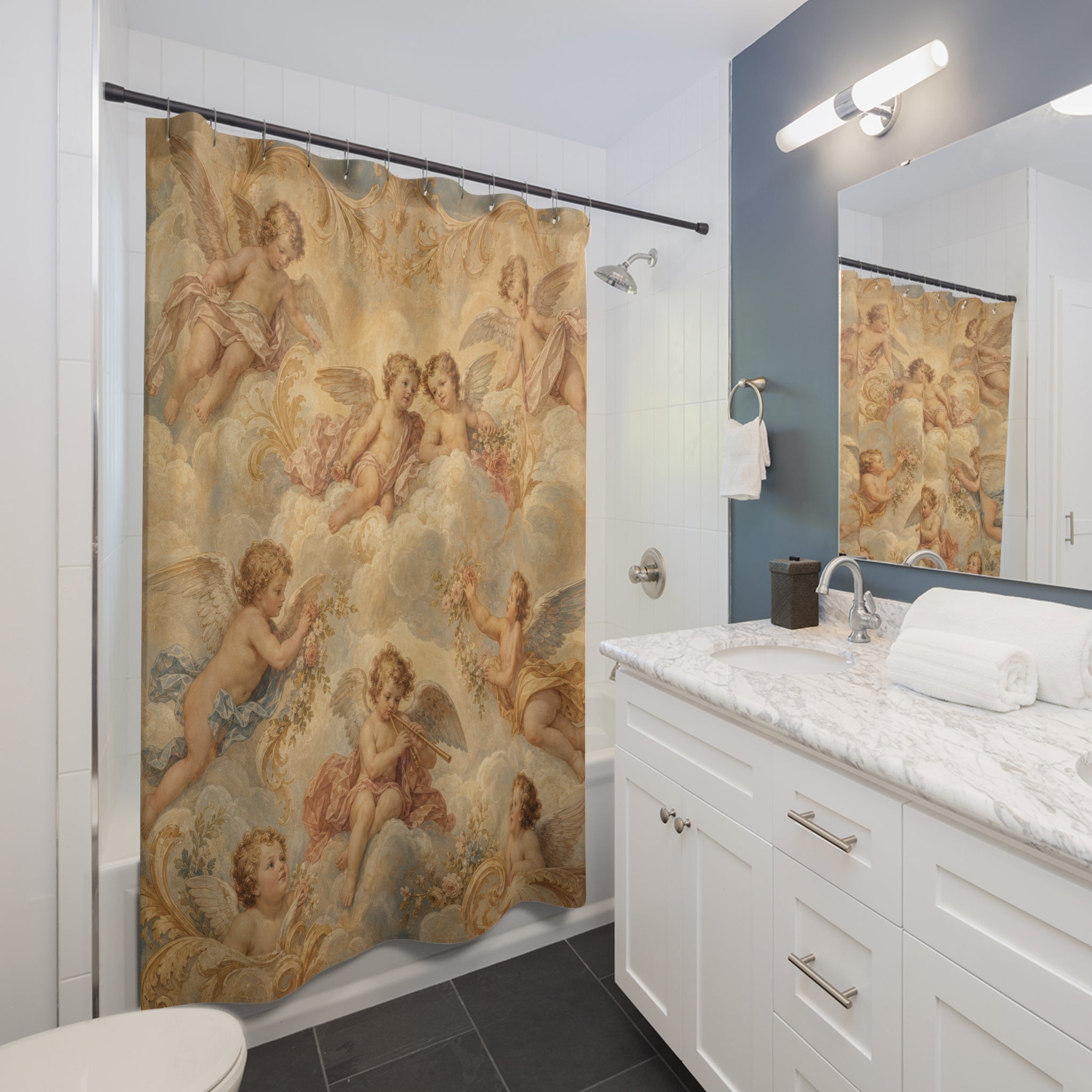 Cherub Shower Curtain