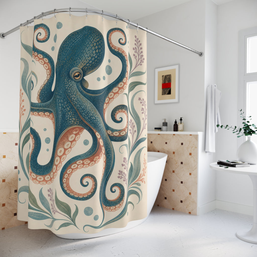 Octopus Shower Curtain