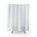 White Shower Curtain, Minimal Speckle Bath Decor, Soft Dot Texture Pattern, Modern Guest Bathroom Decor, Spa Neutral White Style Decor