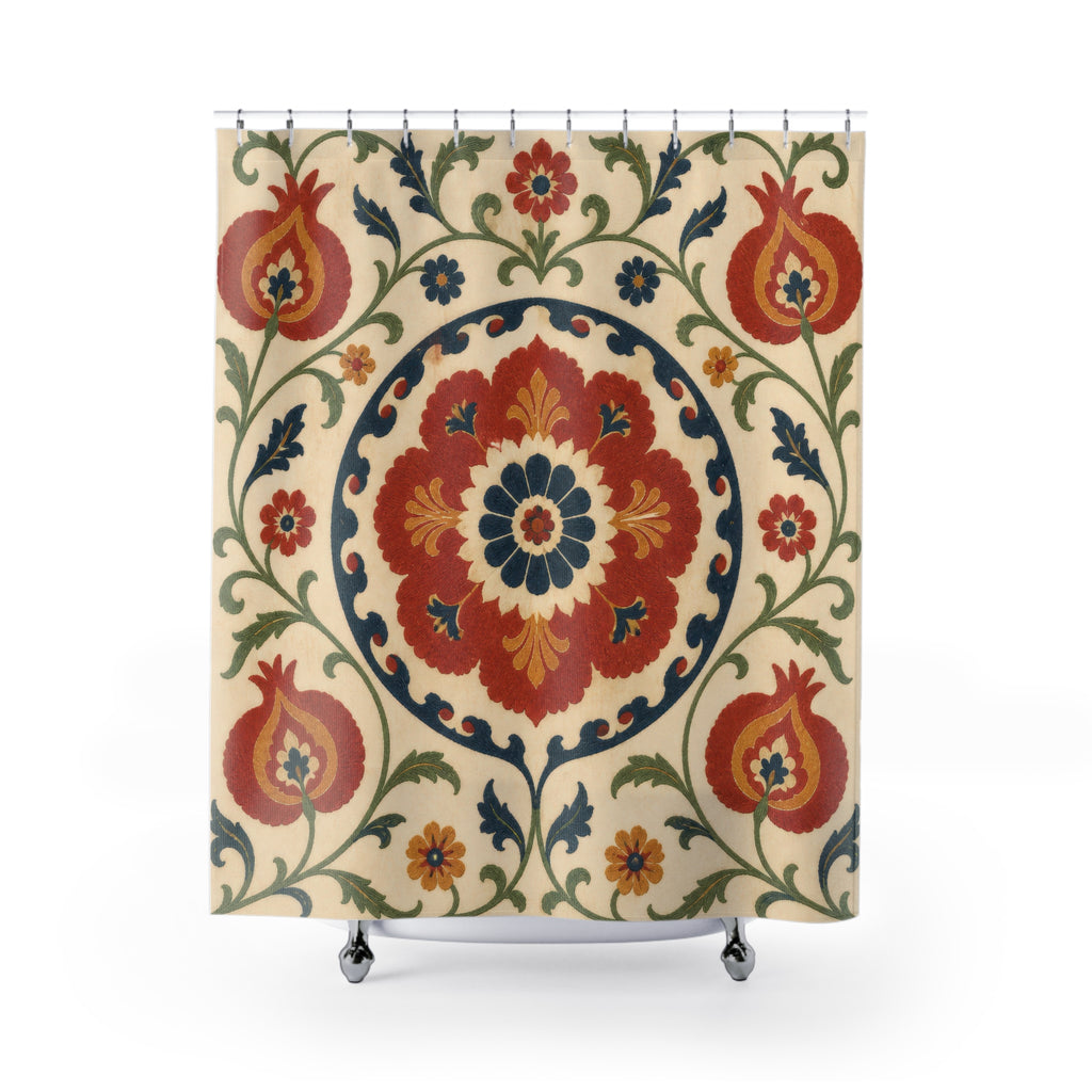 Suzani Shower Curtain