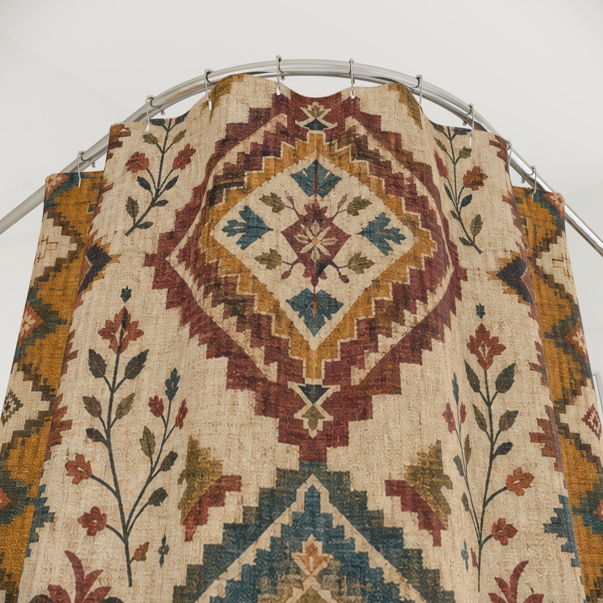 Vintage Southwestern Boho Shower Curtain