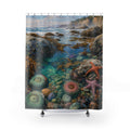 Coastal Tide Pool Garden Shower Curtain