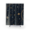 Moon Star Celestial Shower Curtain