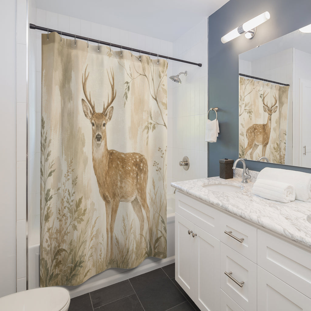 Rustic Shower Curtain