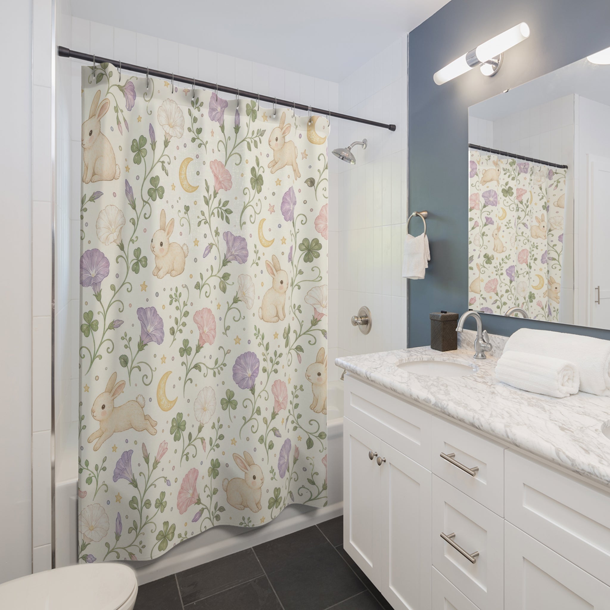 Bunny Shower Curtain