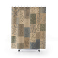 Rustic Patchwork Farmhouse Shower Curtain